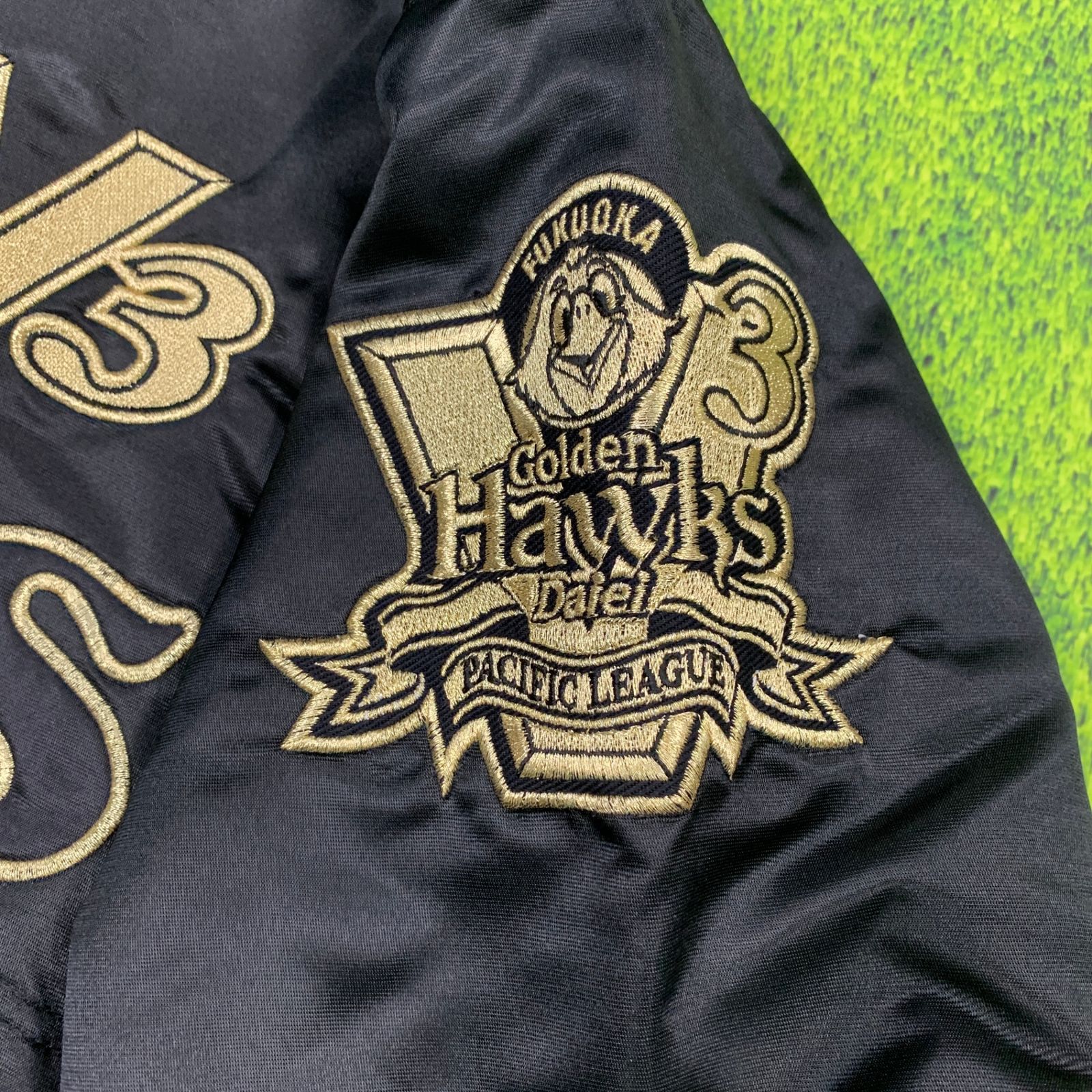 福岡ダイエーホークス 2003年 V3記念 鷹ジャンパー スタジャン 和田毅