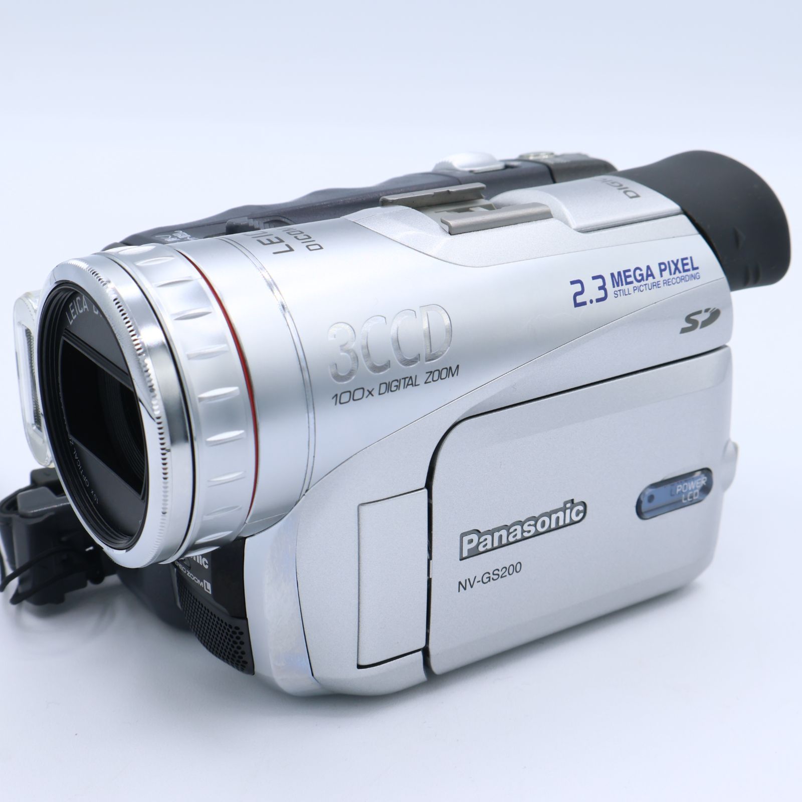 Panasonic パナソニック NV-GS200K-S デジタルビデオカメラ シルバー