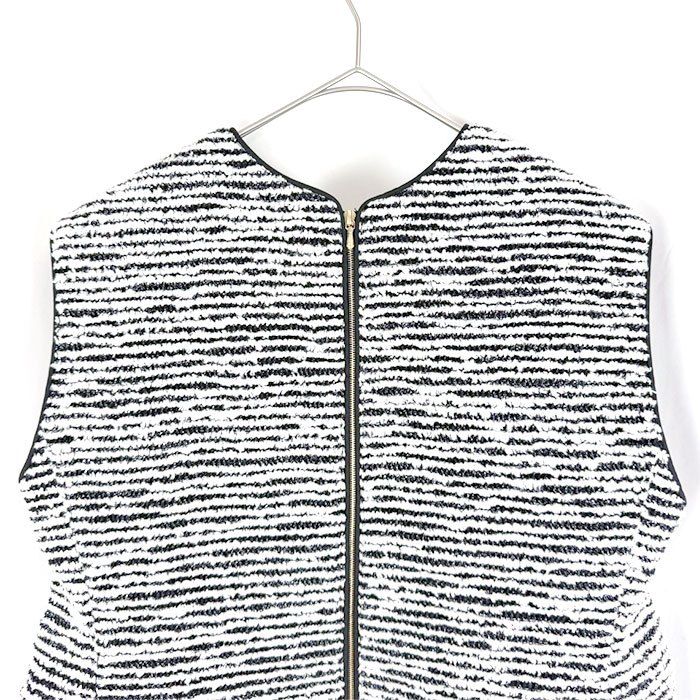 Drawer ドゥロワー ノースリーブトップス 38 レディース ツイード