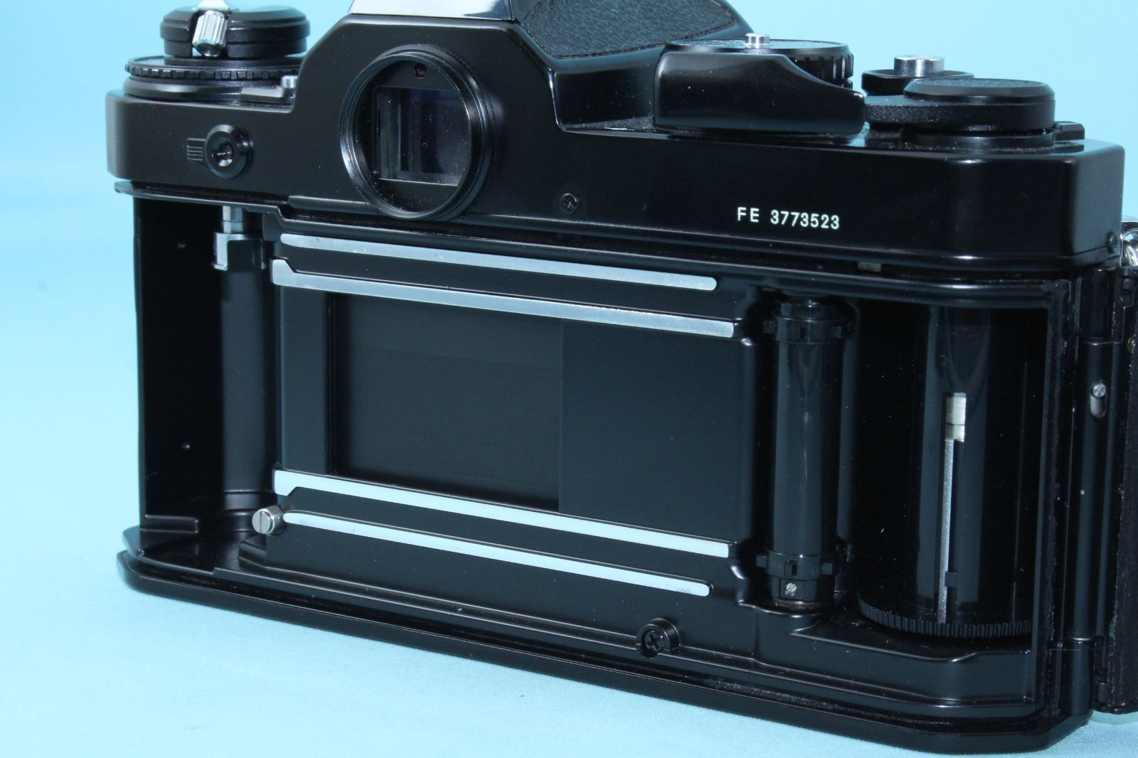 完動美品 Nikon FE ブラック MD-12 返品保証 ニコン 一眼レフフィルム