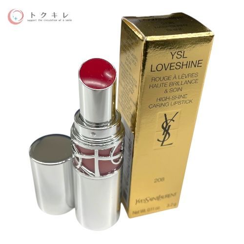 トクキレ】イヴ・サンローラン YSL ラブシャイン リップスティック 208