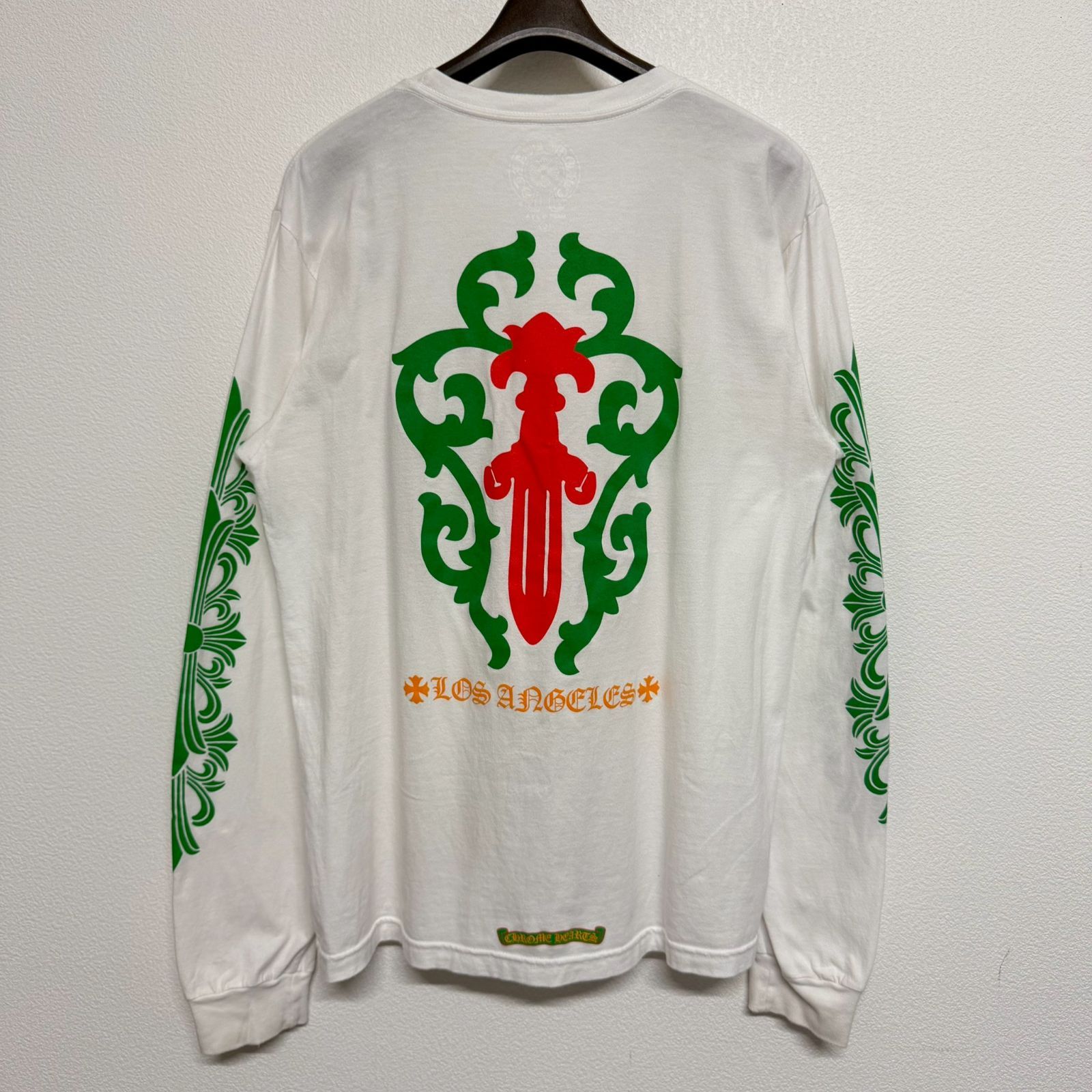 CHROME HEARTS クロムハーツ ロサンゼルス限定 ダガー 長袖 Tシャツ