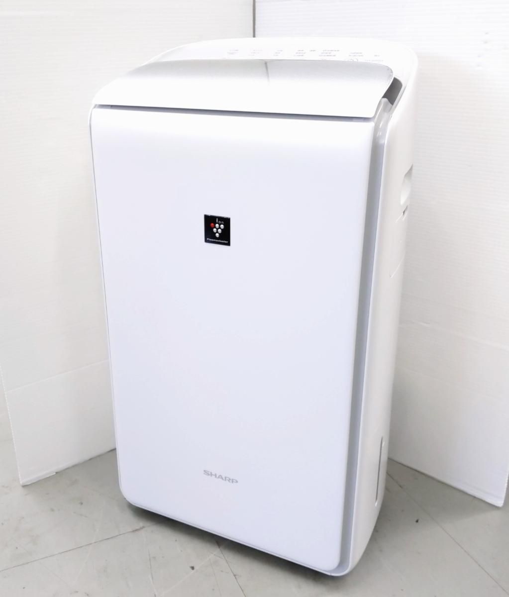 中古品】SHARP シャープ ハイブリッド式除湿機 ホワイト 2022年製 CV