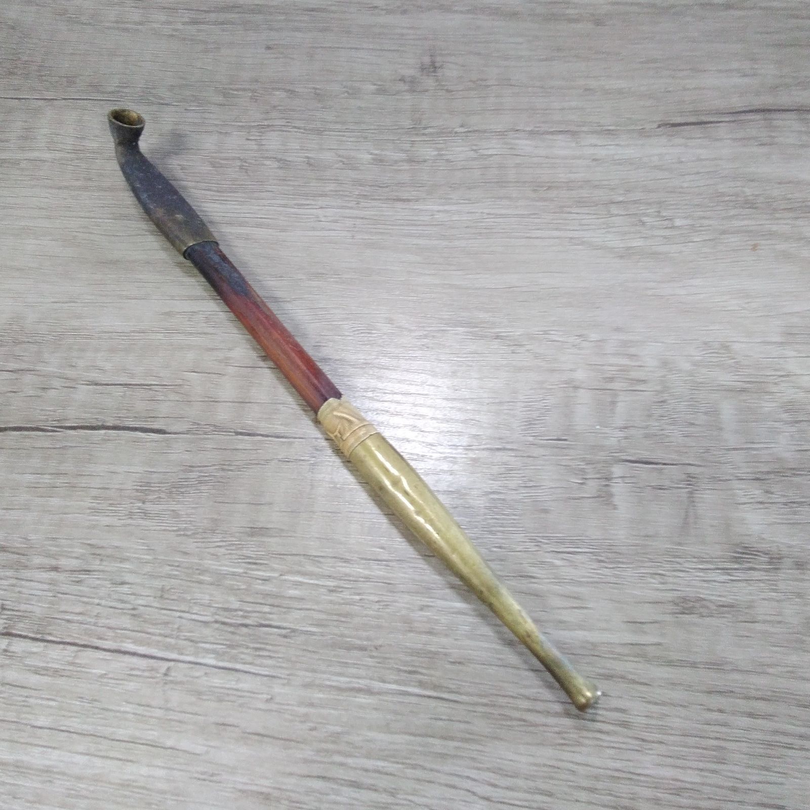 キセル 2本 傷あり 煙管 アンティーク 喫煙具 雑貨 パイプ 時代物 昭和