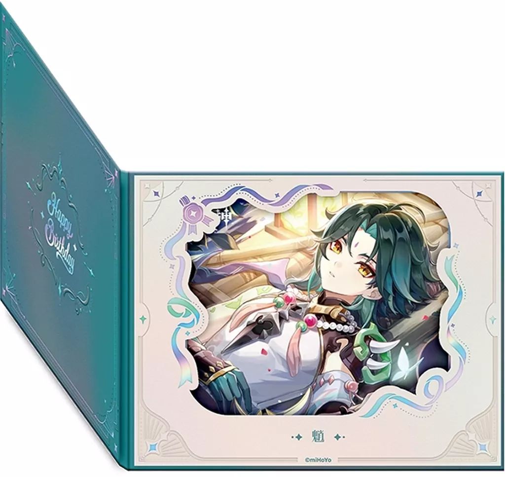 新品】紙製品 ショウ 2025ver. 運命の日シリーズ 見開き色紙 「原神