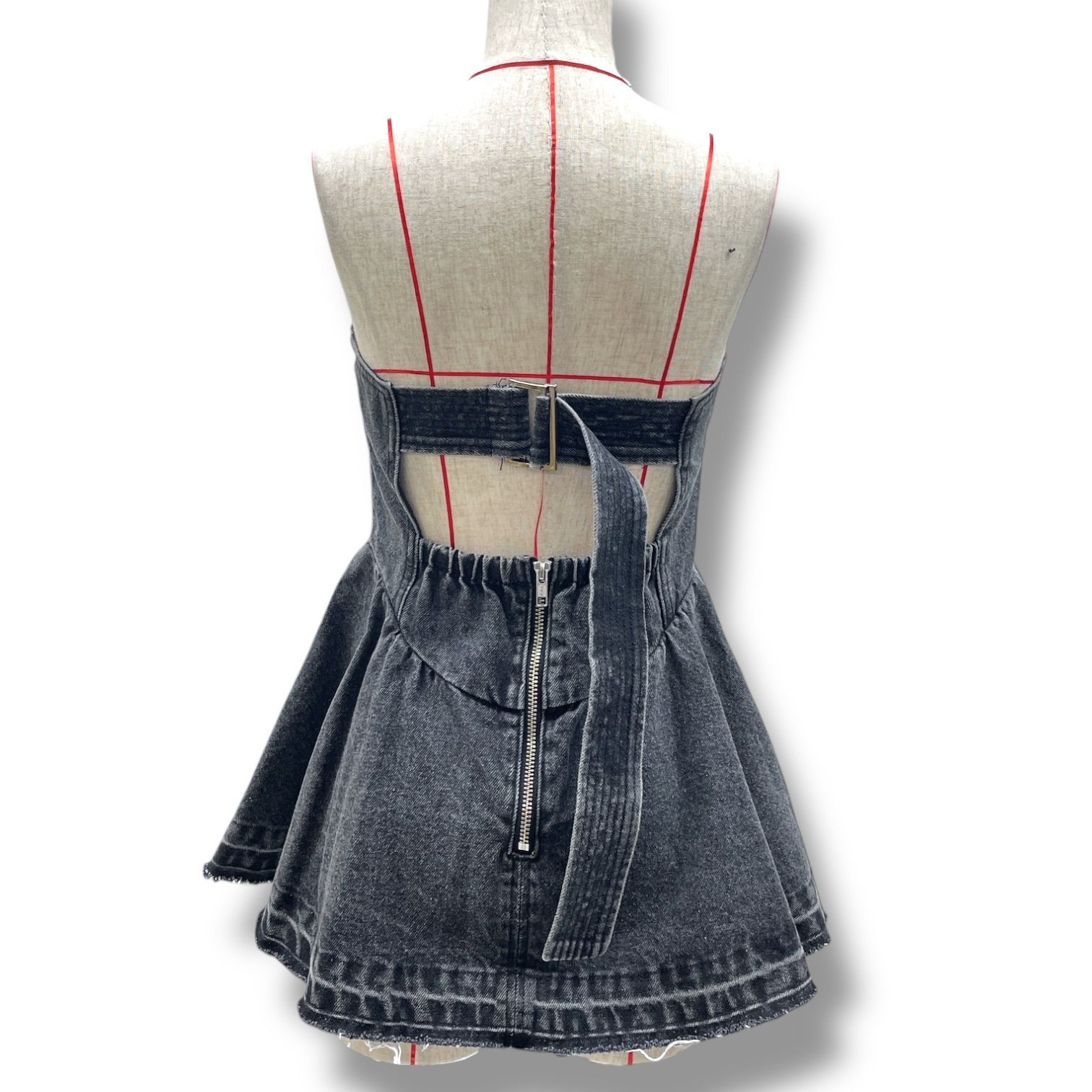 MAISON SPECIAL メゾンスペシャル デニムビスチェ トップス フレア