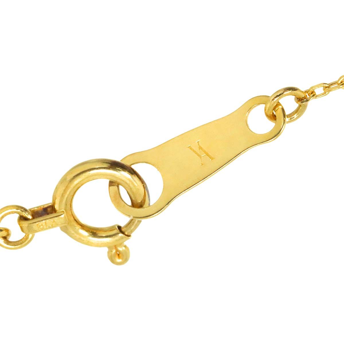 ヴァンドーム青山 Vendome Aoyama ダイヤ 0.13ct ネックレス 43cm K18 