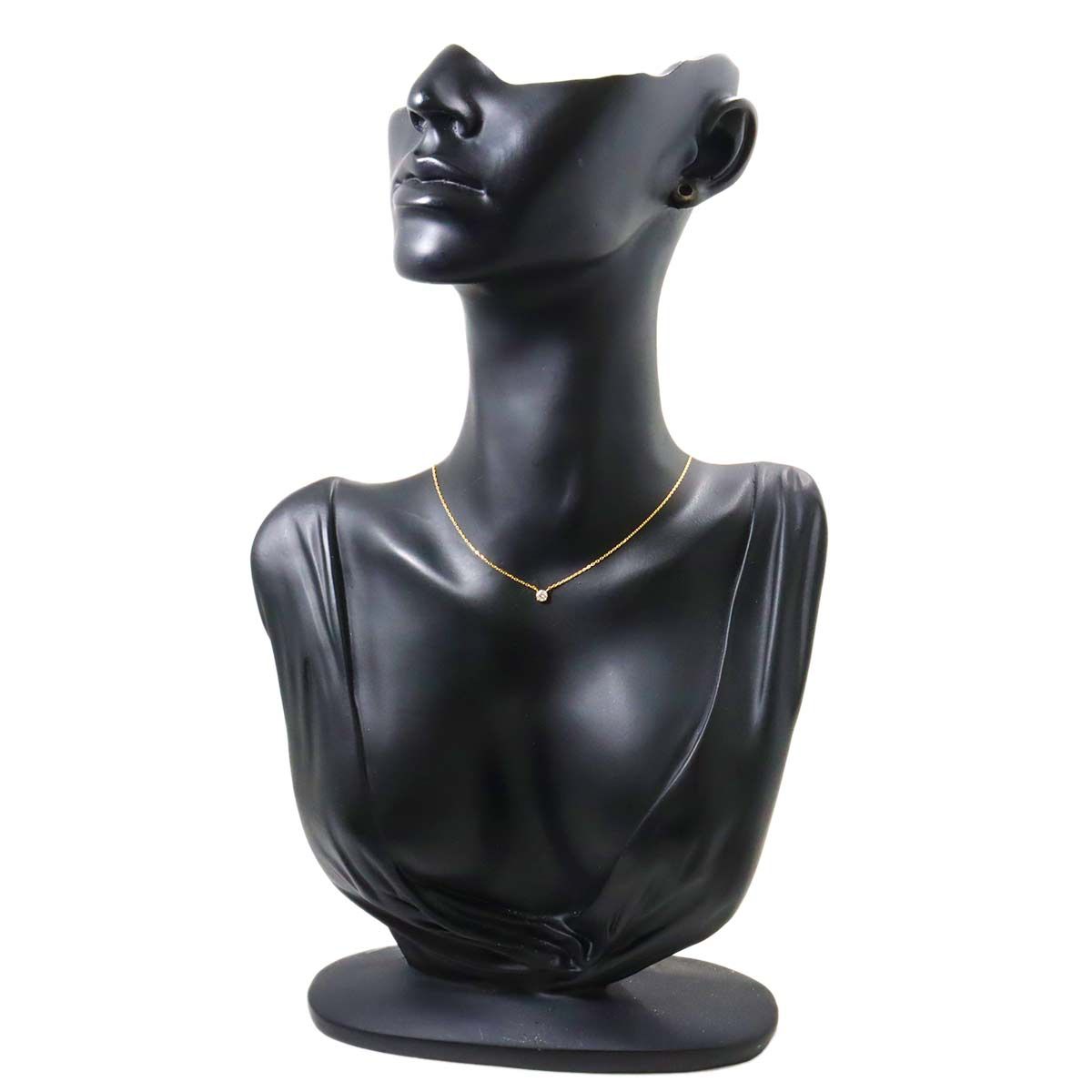 ヴァンドーム青山 Vendome Aoyama ダイヤ 0.13ct ネックレス 43cm K18 