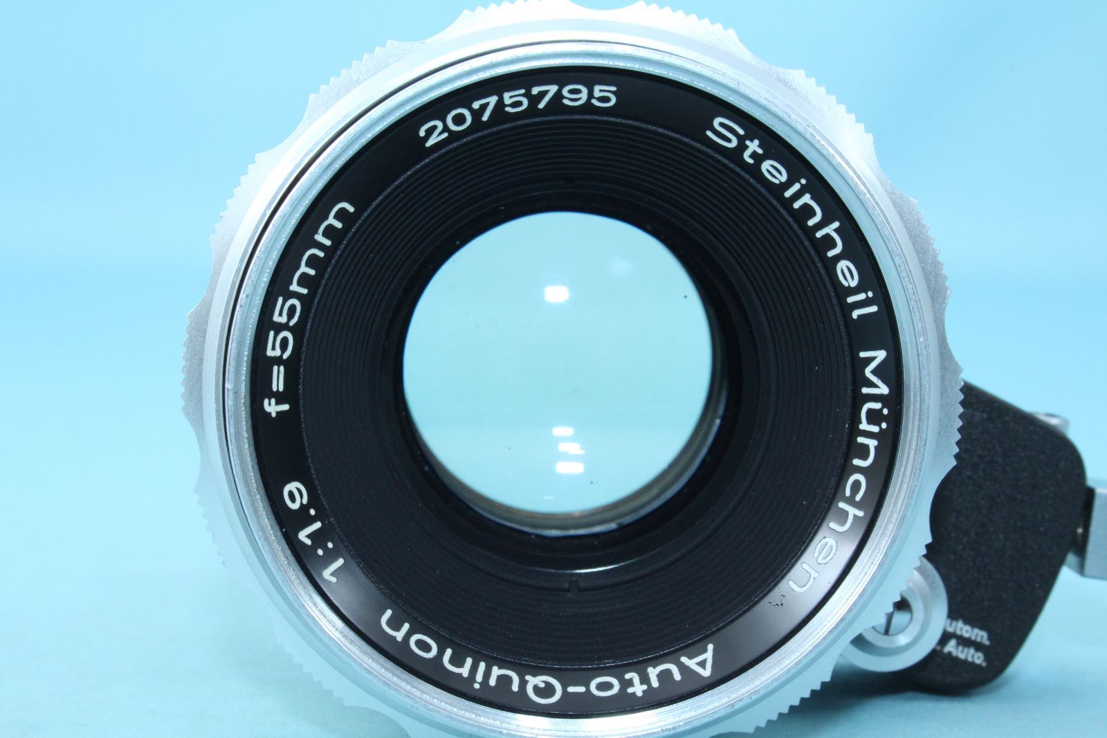 エキザクタ★steinheil Munchen Quinon 55mm F1.9 返品保証 Steinheil Munchen Auto-Quinon 55mm F1.9 エキザクタ