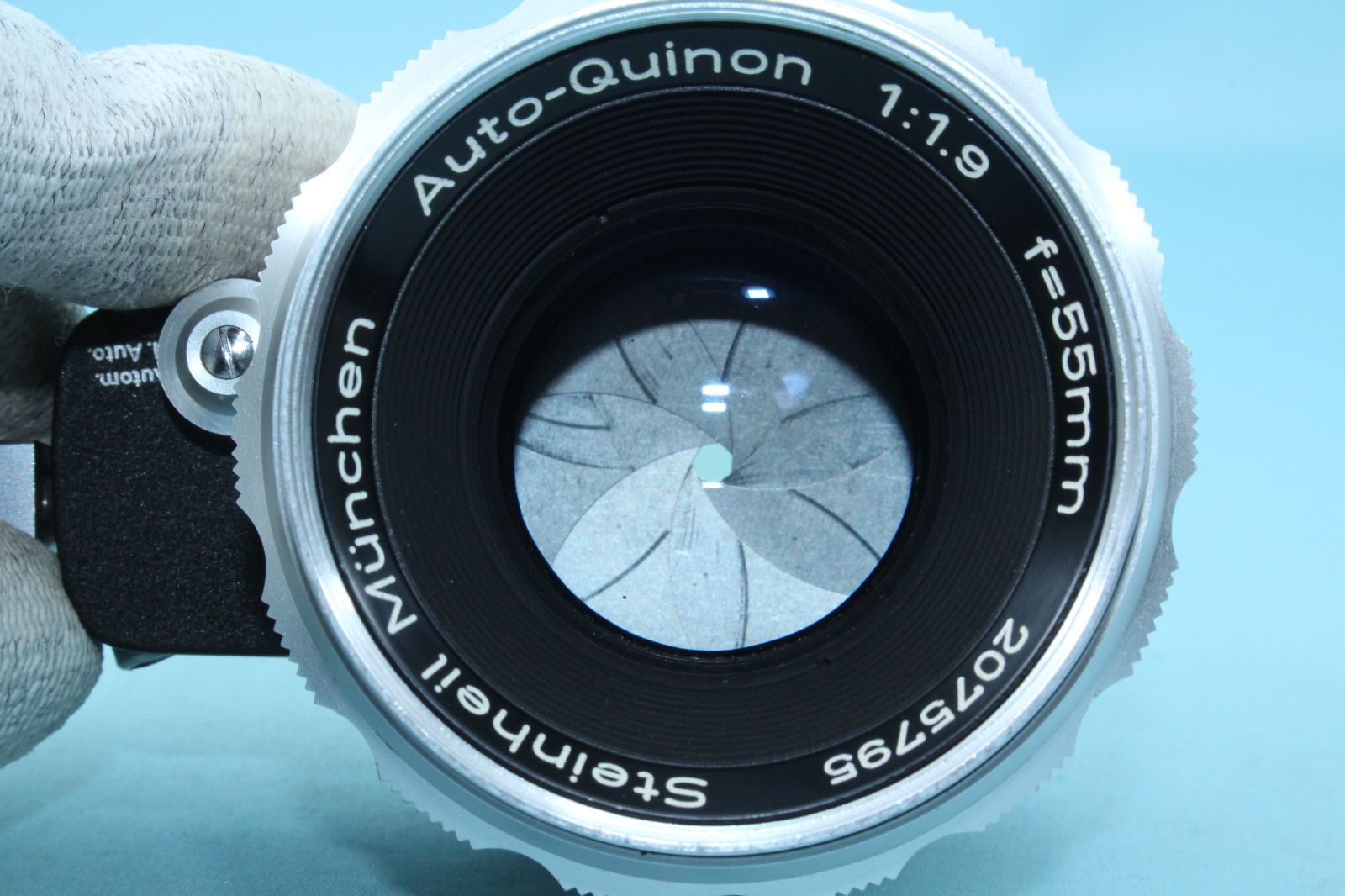 返品保証 Steinheil Munchen Auto-Quinon 55mm F1.9 エキザクタ