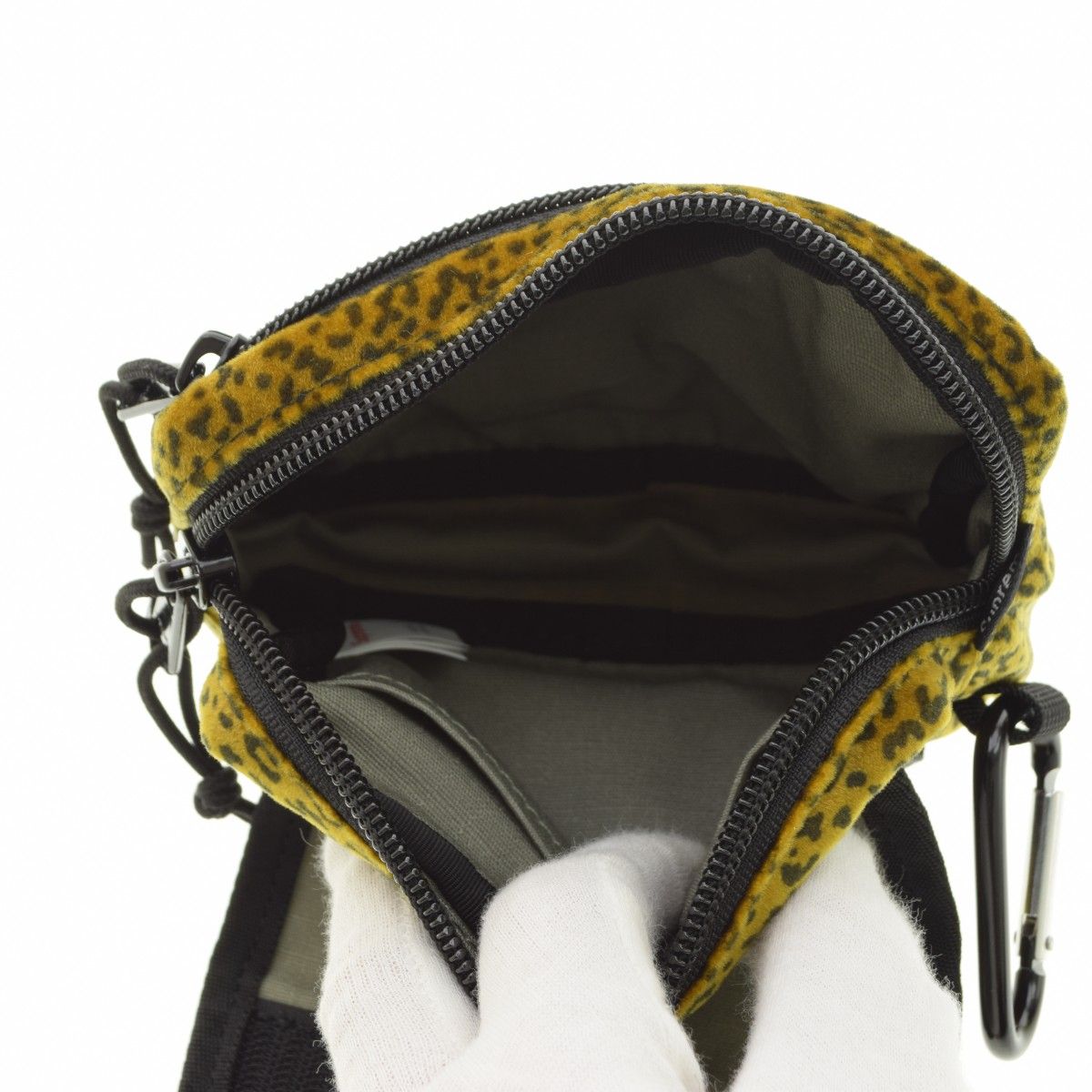 SUPREME】25AW Velvet Mini Pouch レオパードベルベットミニポーチ