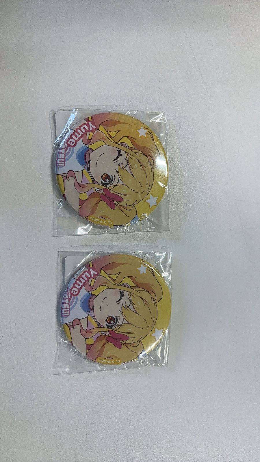 MR-01840 アイカツ dmmスクラッチ 缶バッジ 虹野ゆめ - メルカリ