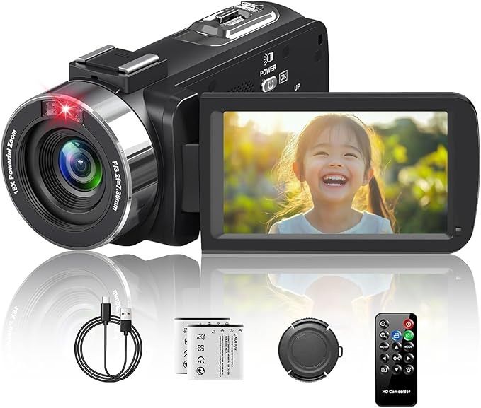 新品未使用☆4K ビデオカメラ　高画質 4K 8000万画素 YouTube Vloggingカメラ｜GetGadgetGot