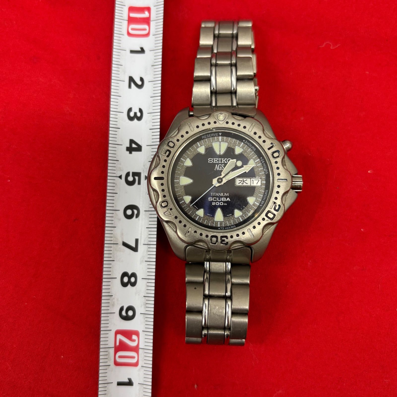 SEIKO AGS TITANIUM SCUBA 200m 5M23-6B40 腕時計 セイコー スキューバ