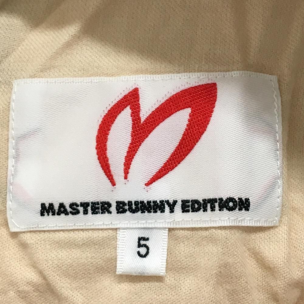 マスターバニー パンツ 白×ネイビー 格子柄 ストレッチ メンズ 5(L