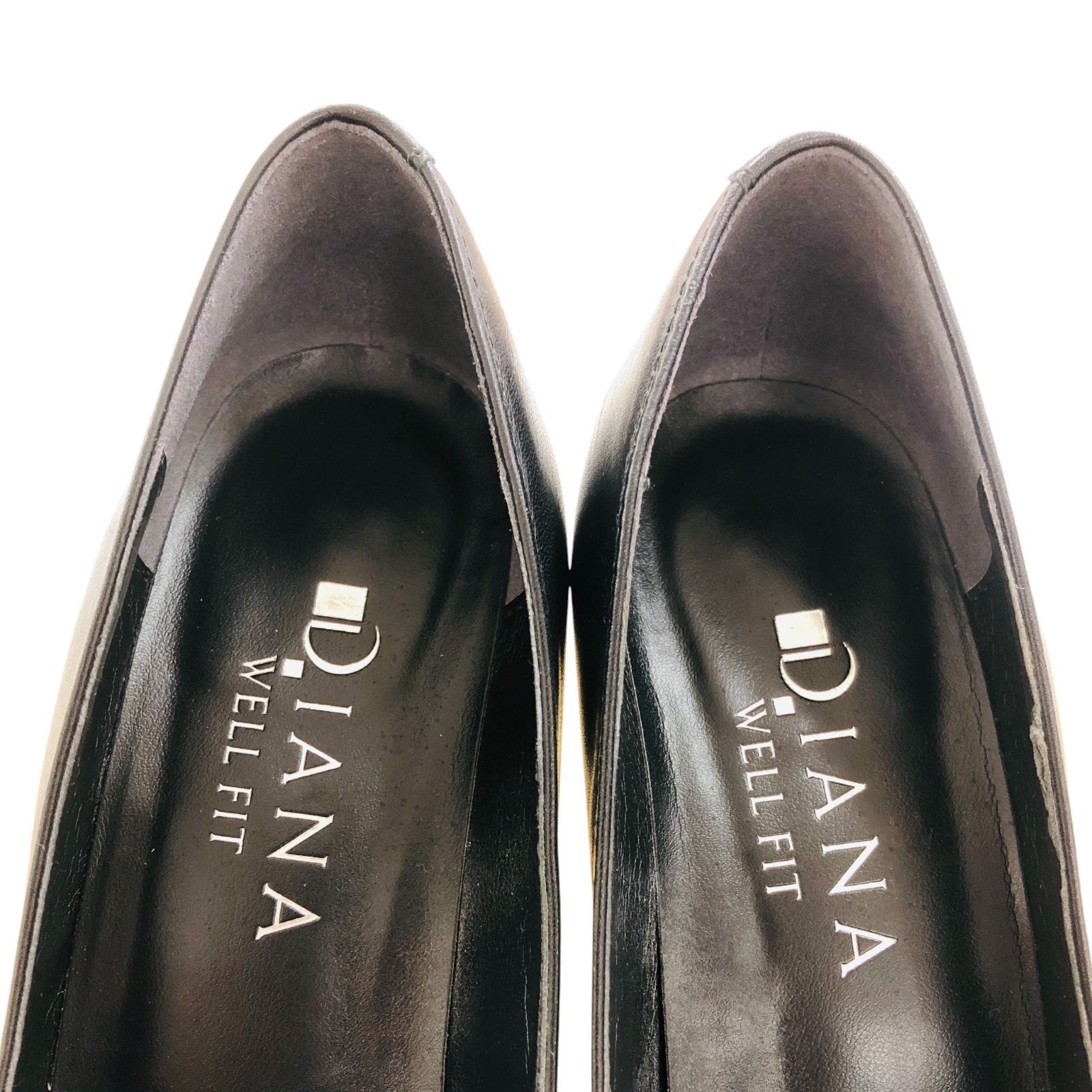 ZK23 DIANA ダイアナ WELL FIT パンプス ハイヒール 黒 23cm - メルカリ