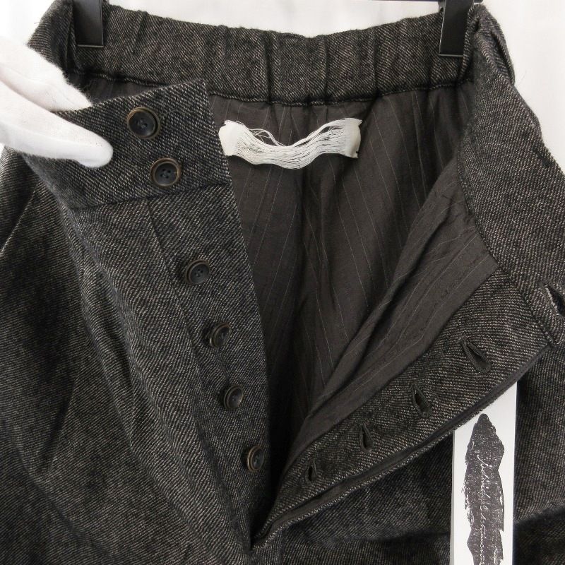 リネン チャコール