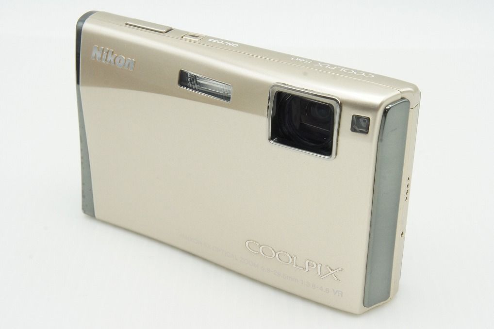 Nikon ニコン COOLPIX S 60 コンパクトデジタルカメラ リッチゴールド 260107 j