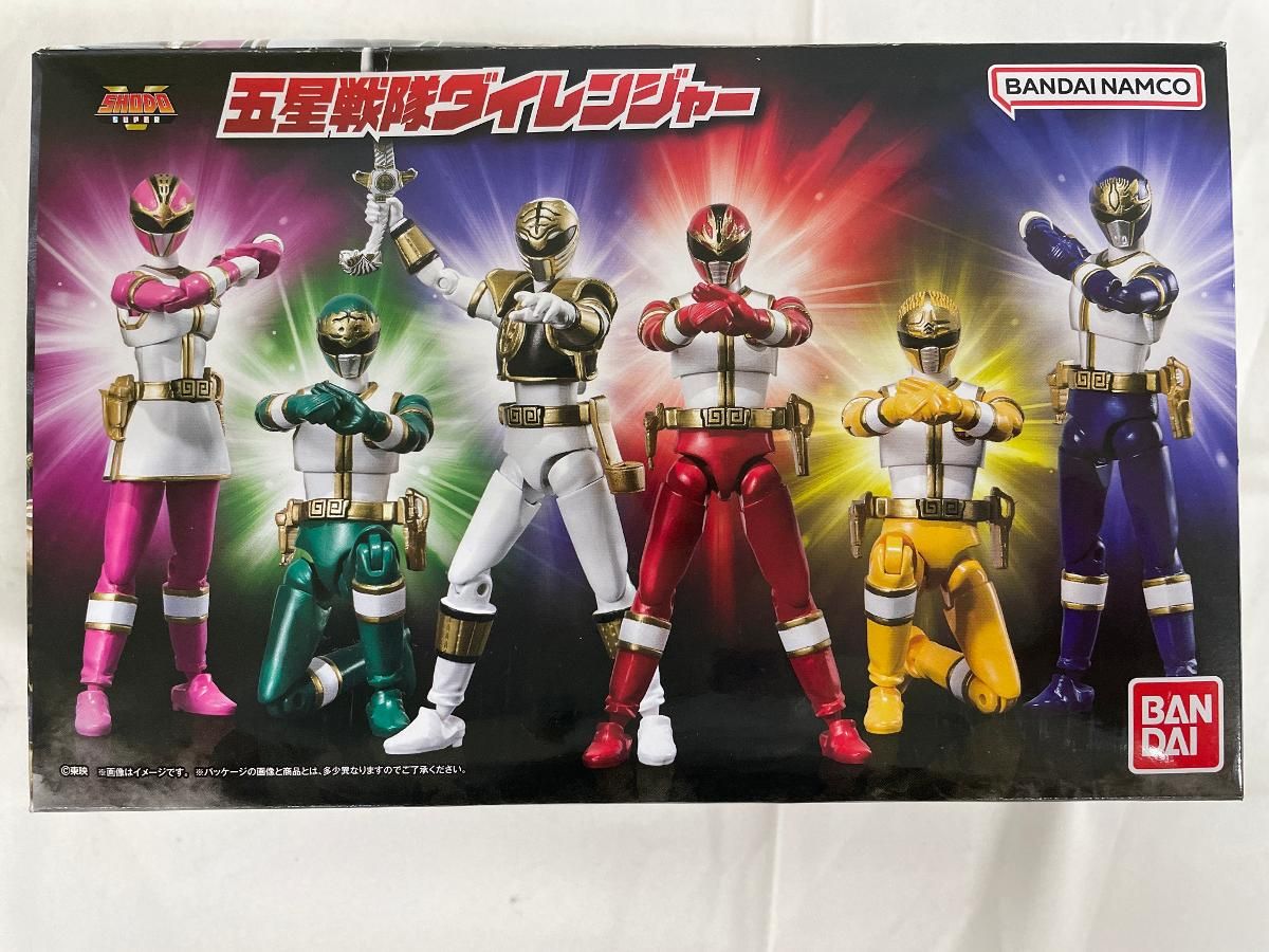 SHODO SUPER 五星戦隊ダイレンジャー 12月26日（月）受注開始！】SHODO SUPER 五星戦隊ダイレンジャー
