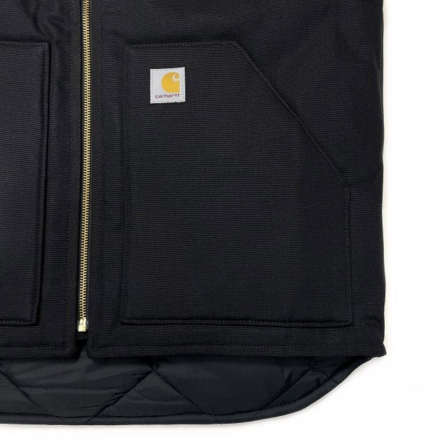 カーハート ダックベスト US購入(M/T)黒 181218 - メルカリ