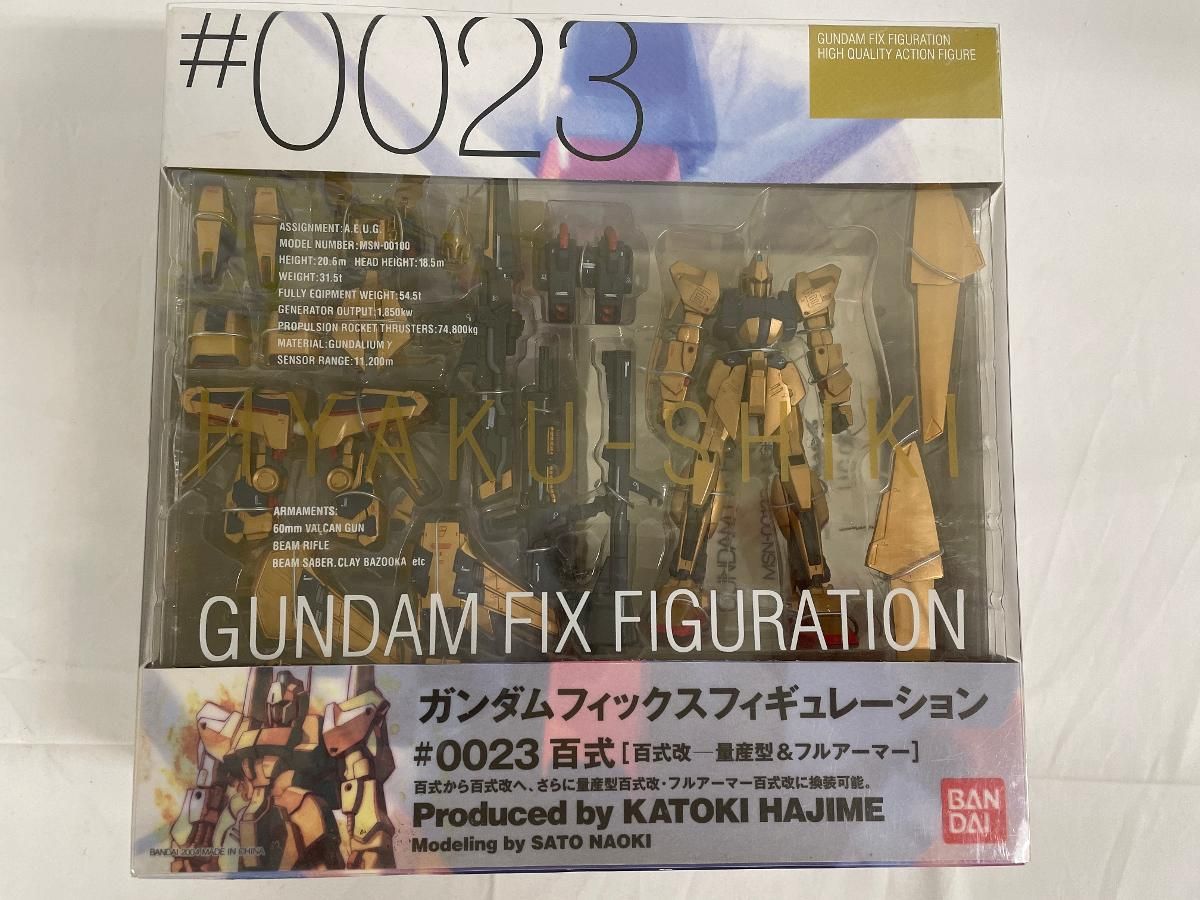 未開封】GUNDAM FIX FIGURATION ＃ 0023 百式 ＆ フルアーマー百式改