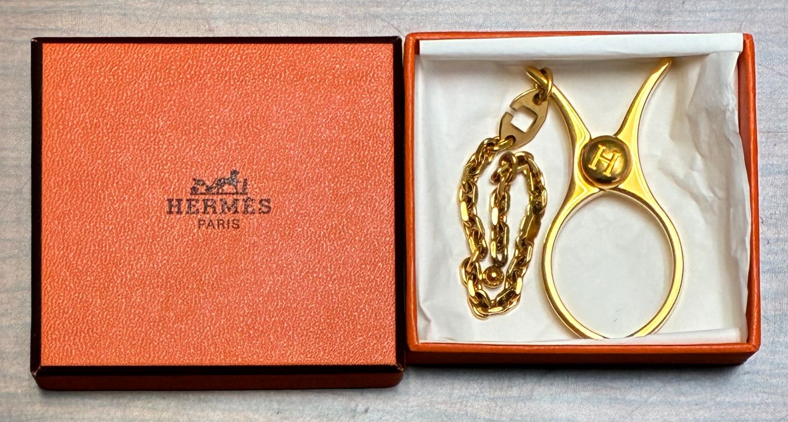 エルメス グローブホルダー ゴールド HERMES