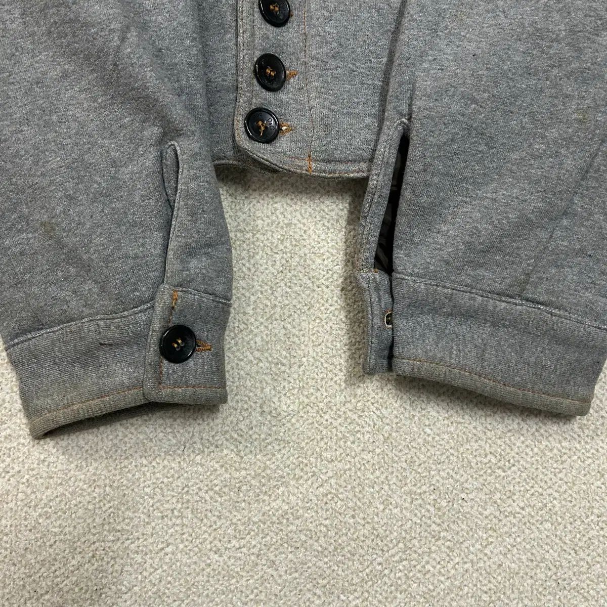 40) ドルチェ＆ガッバーナ グレー ポケット ブルゾン ジャケット