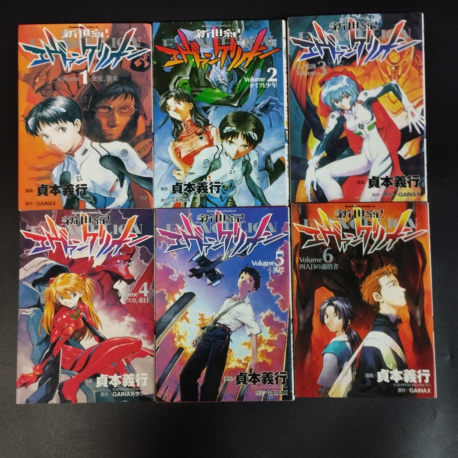 D9451】新世紀エヴァンゲリオン 貞本義行 1-14巻 漫画全巻セット 完結