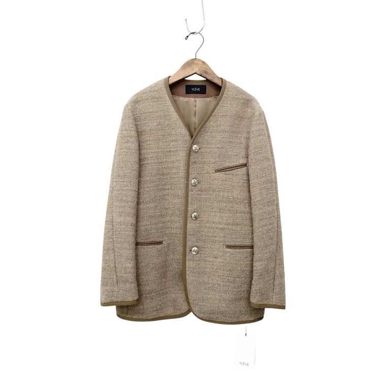 未使用品 YLEVE イレーヴ TYLOLEAN TWEED JK チロリアンツイード