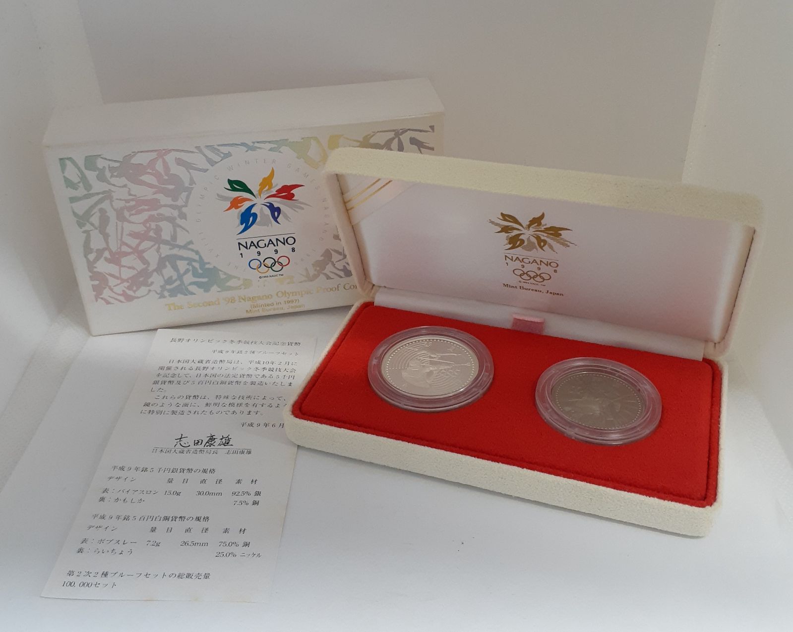 NAGANO 1998 冬季オリンピック 限定版コレクション Nagano 1998