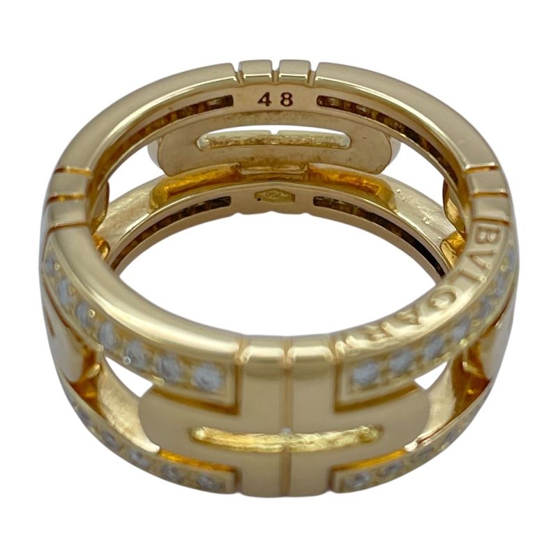 ブルガリ BVLGARI パレンテシリング ゴールド 750 ジュエリー テーラード その他 