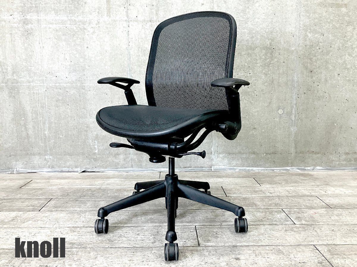 Knoll ノール チャドウィックチェア メッシュ  ブラック knoll/ノール□チャドウィックチェア□エルゴノミクス□ブラック