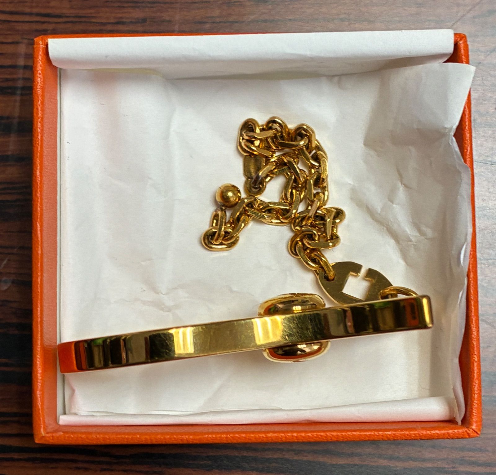 エルメス グローブホルダー ゴールド HERMES - メルカリ