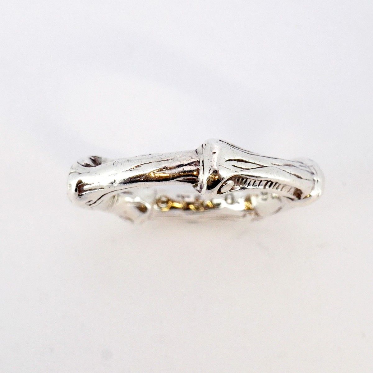 5jpb0620】ティファニー リング バンブー シルバー925 10号【中古