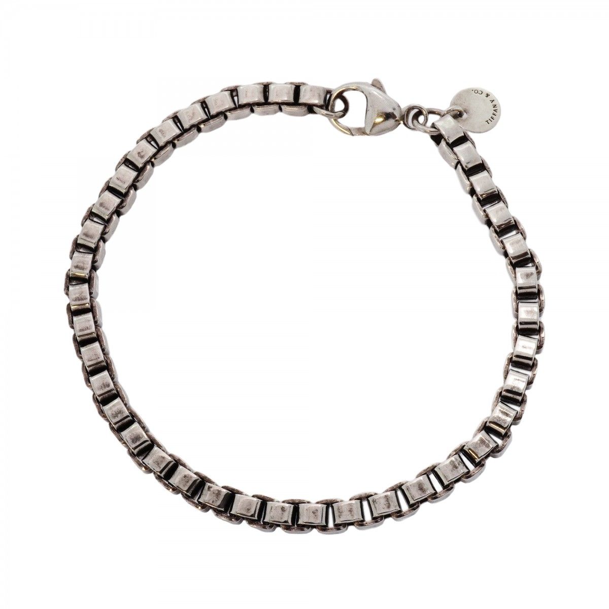 5jpb0628】ティファニー ブレスレット ベネチアン シルバー925【中古