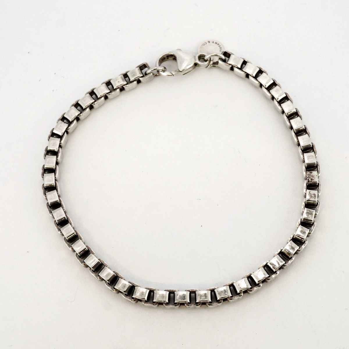 5jpb0628】ティファニー ブレスレット ベネチアン シルバー925【中古