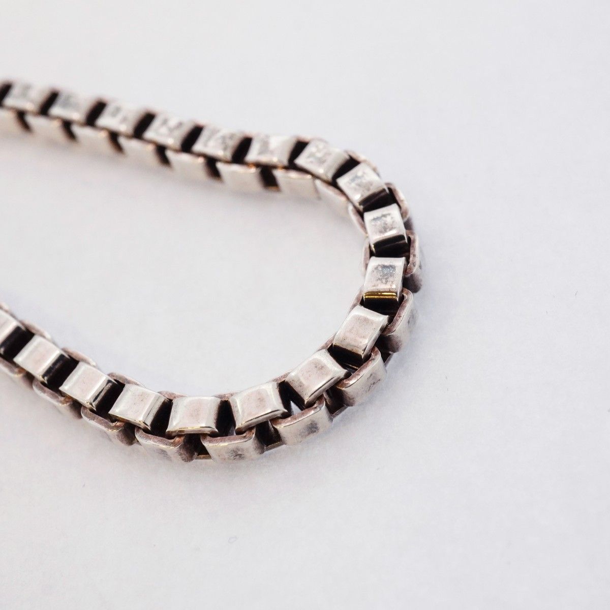 5jpb0628】ティファニー ブレスレット ベネチアン シルバー925【中古