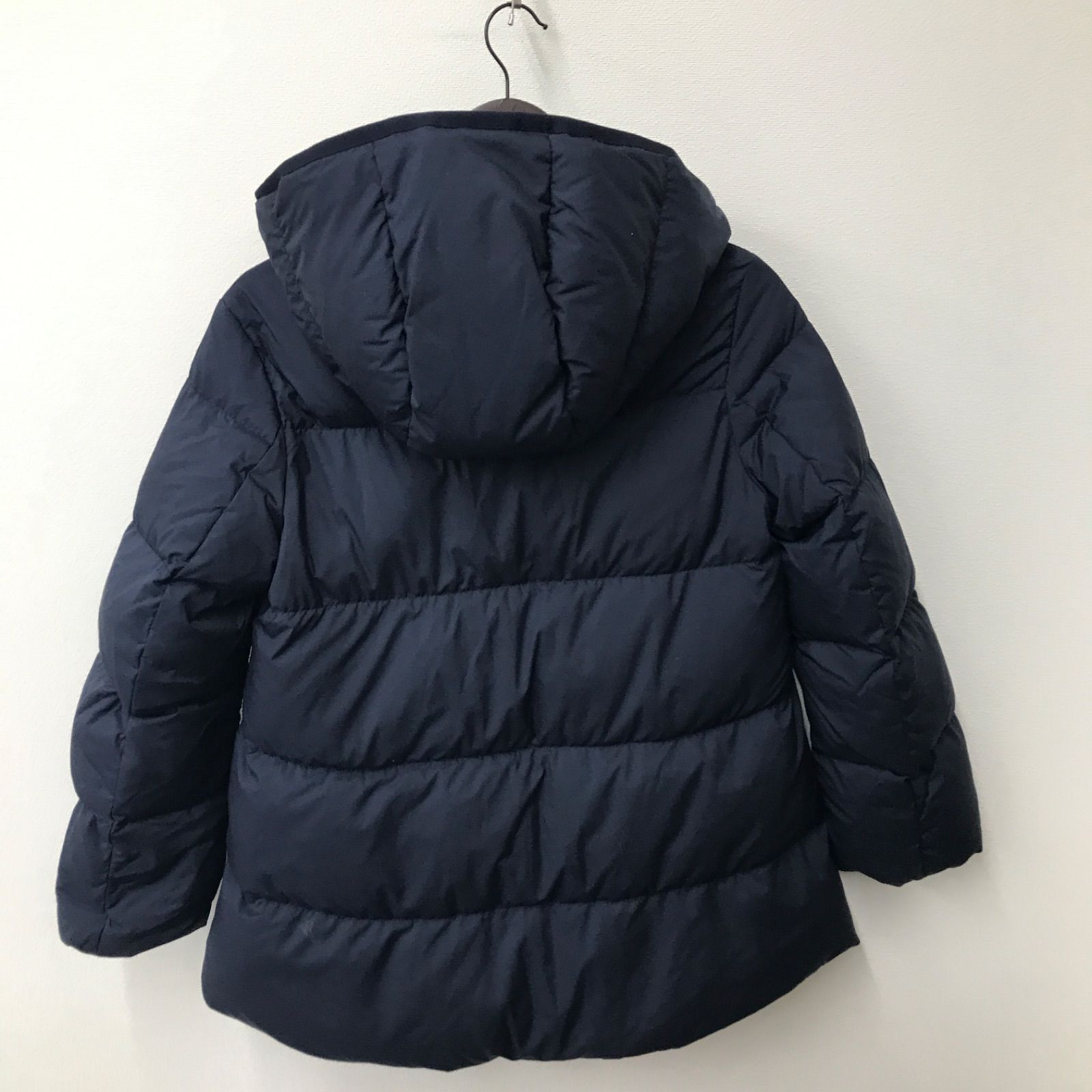 M12057 UNIQLO ユニクロ パウダーソフト ダウンジャケット フード付 S 