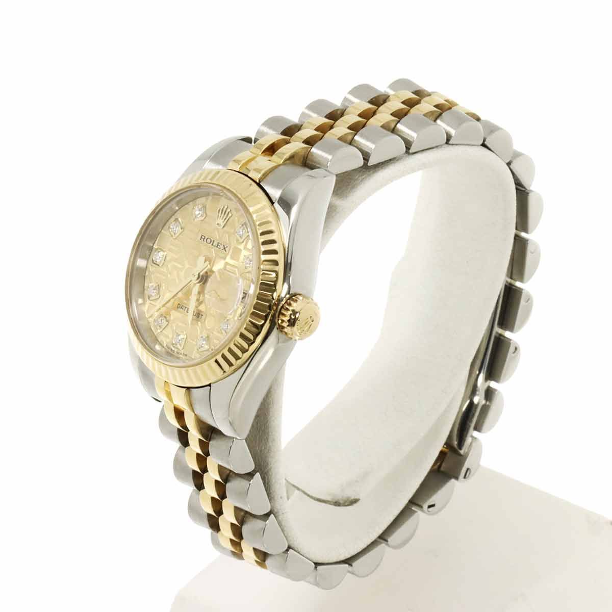ロレックス ROLEX デイトジャスト コンビ 179173G D番 レディース 