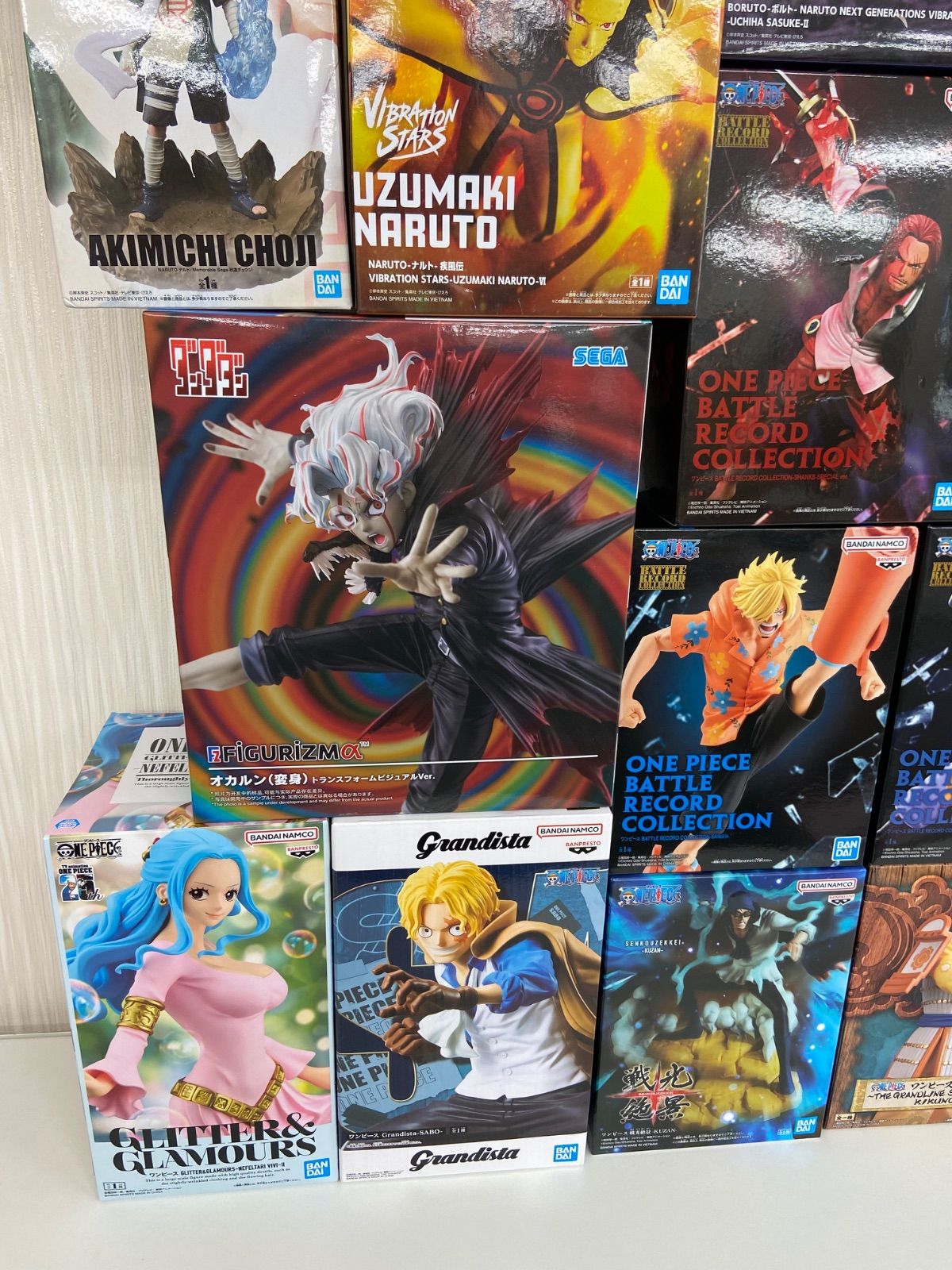 プライズフィギュアまとめ売り ドラゴンボール ダンダダン ヒロアカ 等 未開封 ジャンプ プライズ フィギュア まとめ 計20点 ワンピース