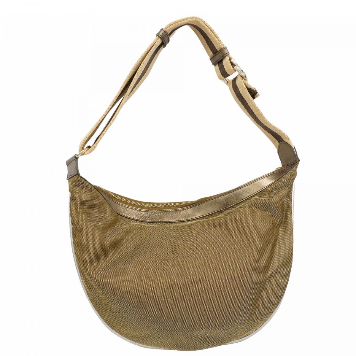 6ab0520-k】グッチ ショルダーバッグ 001 4181 キャンバス ブラウン