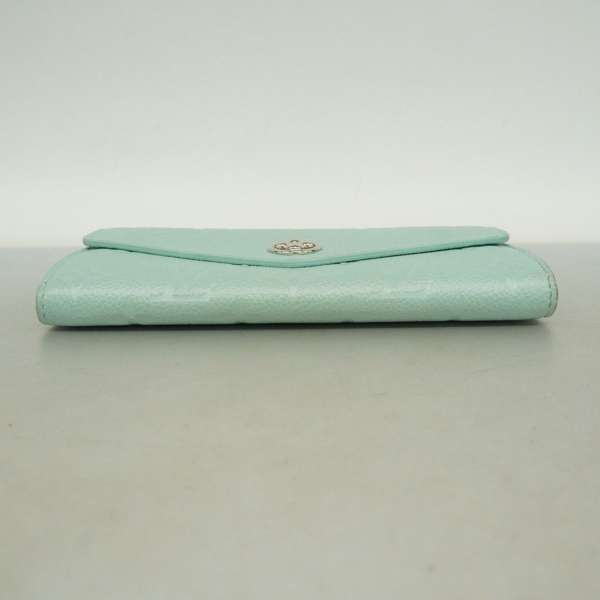 6 ab 0525 ルイヴィトン 長財布 モノグラム アンプラント ポルトフォイユサラ M 82174 ライトブルー レディース