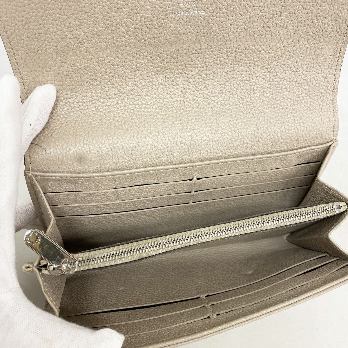 6ab0760-k】ルイヴィトン 長財布 マヒナ ポルトフォイユイリス M60144