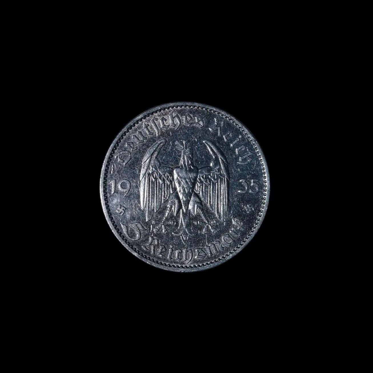 GERMANY ドイツ 第三帝国期 1933-1945 5 Reichsmark 1935年 外国コイン 銀貨