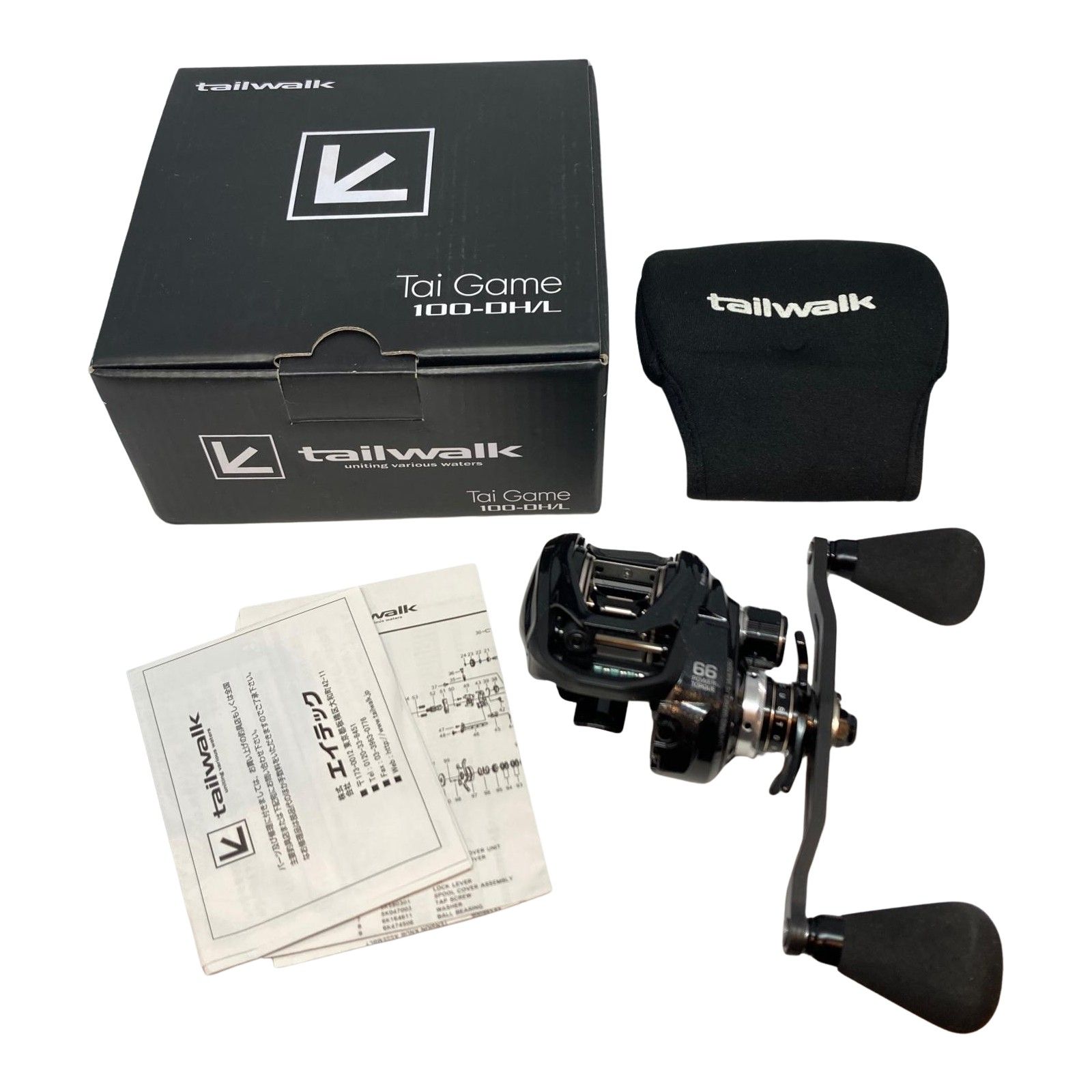 ττtailwalk テイルウォーク ベイトリール タイゲーム 100-DH/L - メルカリ