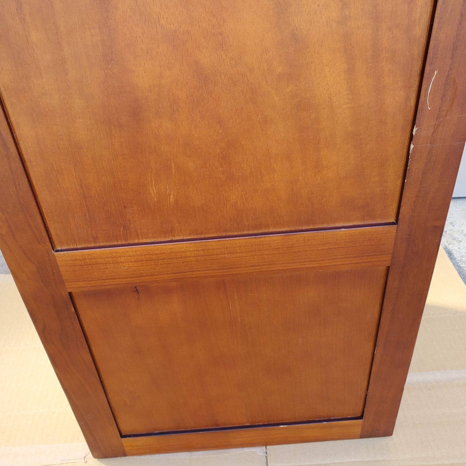 北欧レトロ ヴィンテージ 古家具 書類棚 整理棚 木製チェスト 9杯 箪笥