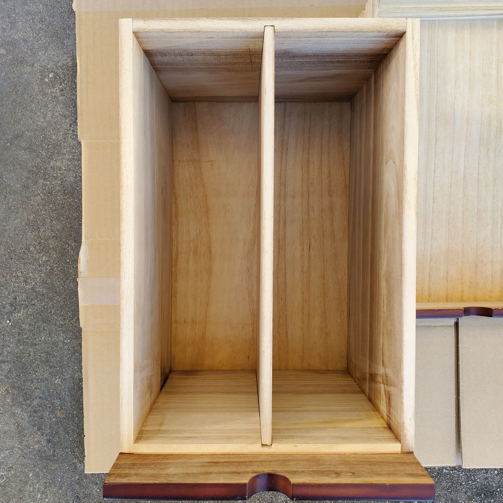 北欧レトロ ヴィンテージ 古家具 書類棚 整理棚 木製チェスト 9杯 箪笥