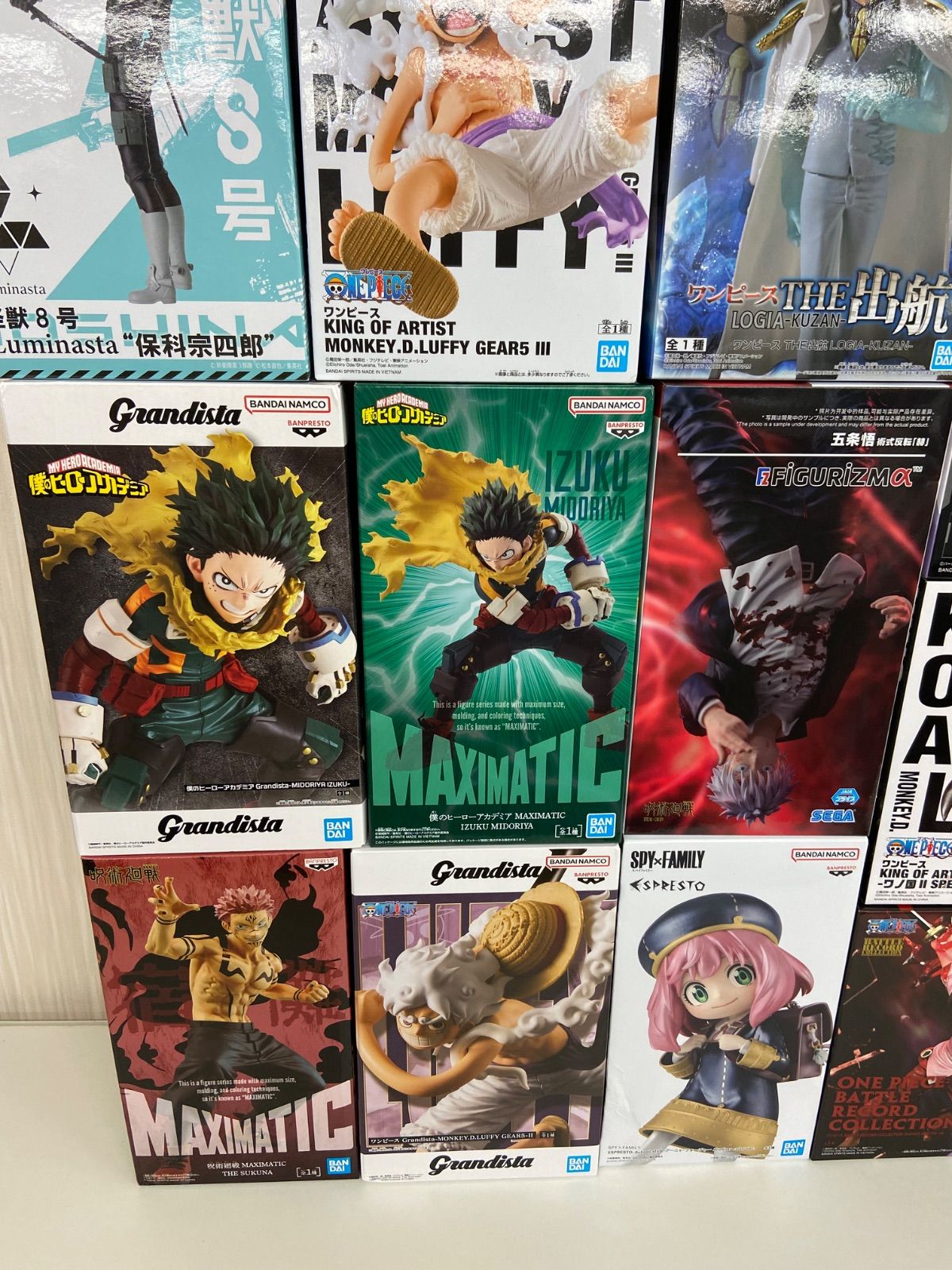 未開封 ジャンプ フィギュア まとめ 計22点 ワンピース ドラゴンボール