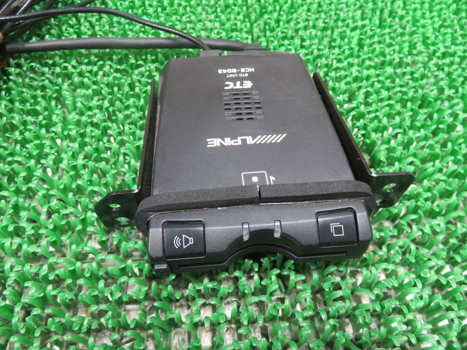 ☆E10257/アルパイン HCE-B043 ETC車載器アンテナ分離型 音声タイプ