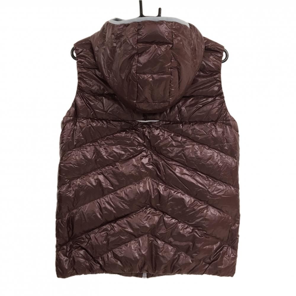 オークリー フードベストジャケット Ｍサイズ 10%OFF価格／Oakley オークリー フード付ダウンベスト ネイビー×ミント